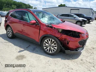 2020 Ford Escape Titanium Hybrid z VIN 1FMCU0DZ3LUC38525, wystawiony jako Copart lot #61967645 z przebiegiem 50 022 mil mil oraz Szkoda całkowita • Salvage title. Historia ofert i sprzedaży dostępna na DreamBid. Obrazek 4.
