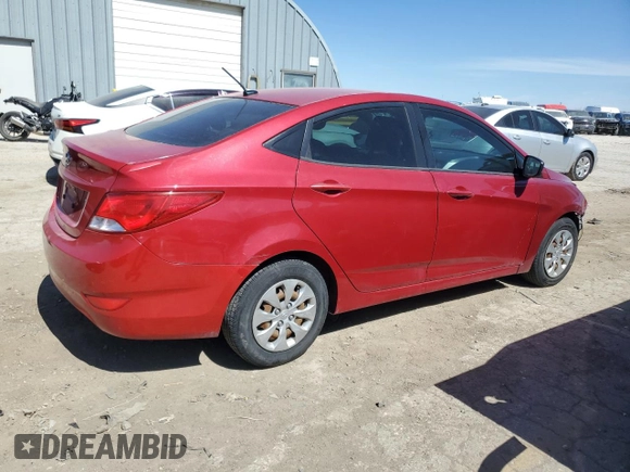 2015 Hyundai Accent GLS with VIN KMHCT4AE8FU911244, listed as a Copart auction lot 49789515 with 107,951 mi miles and Salvage Title. Bid and sale history available at DreamBid. Image 3.
