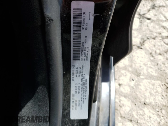 2015 Chrysler 200 Limited with VIN 1C3CCCAB6FN719453, listed as a Copart auction lot 54149185 with 189,615 mi miles and Salvage Title. Bid and sale history available at DreamBid. Image 12.