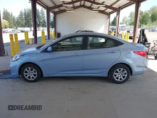 2013 Hyundai Accent GLS with VIN KMHCT4AE9DU556629, listed as a IAAI auction lot 42107644 with 152,274 mi miles. Bid and sale history available at carsss.com. Image 14.