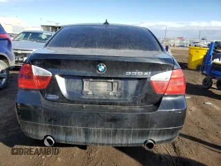 2008 BMW 3 Series 335xi with VIN WBAVD535X8A284173, listed as a Copart auction lot 43446085 with 0 mi miles and Salvage Title. Bid and sale history available at carsss.com. Image 6.