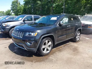 2014 Jeep Grand Cherokee Limited with VIN 1C4RJEBM2EC300212, listed as a IAAI auction lot 39498423 with 99,938 mi miles. Bid and sale history available at carsss.com. Image 2.