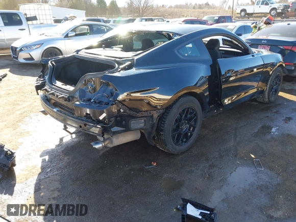 2018 Ford Mustang EcoBoost with VIN 1FA6P8TH6J5103004, listed as a IAAI auction lot 41471930 with 71,246 mi miles and . Bid and sale history available at carsss.com. Image 4.