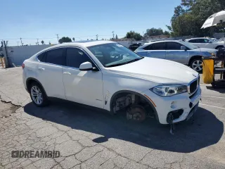 2016 BMW X6 sDrive35i with VIN 5UXKU0C55G0F92740, listed as a Copart auction lot 65639533 with 84,708 mi miles. Bid and sale history available at carsss.com. Image 4.