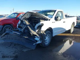 2019 Ford F-150 XL with VIN 1FTMF1CBXKKC78625, listed as a IAAI auction lot 41308012 with 1 mi miles. Bid and sale history available at carsss.com. Image 2.