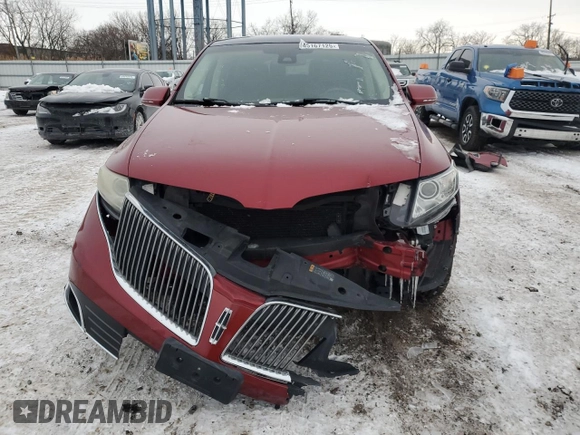 2013 Lincoln MKT with VIN 2LMHJ5FK1DBL51879, listed as a Copart auction lot 45167125 with 126,658 mi miles and Salvage Title. Bid and sale history available at DreamBid. Image 5.