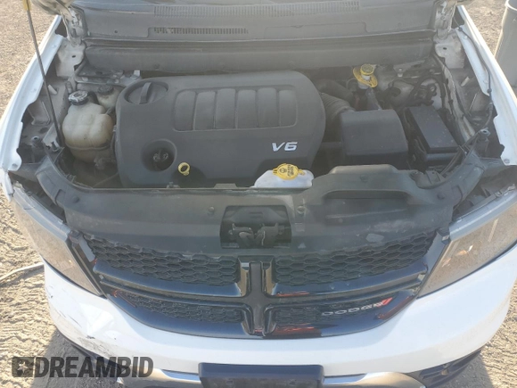2017 Dodge Journey Crossroad Plus with VIN 3C4PDDGG3HT623222, listed as a Copart auction lot 55228475 with 120,447 mi miles and Salvage title. Bid and sale history available at DreamBid. Image 12.