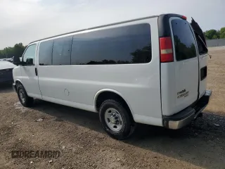 2011 Chevrolet Express Passenger 1LT with VIN 1GAZG1FG0B1123610, listed as a Copart auction lot 60080645 with 143,875 mi miles and Clean title. Bid and sale history available at DreamBid. Image 2.