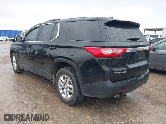2018 Chevrolet Traverse LT Cloth with VIN 1GNERGKW3JJ199442, listed as a IAAI auction lot 41896347 with 74,806 mi miles and . Bid and sale history available at DreamBid. Image 3.