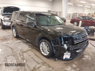 2014 Ford Flex SEL z VIN 2FMGK5C82EBD10529, wystawiony jako IAAI lot #41464375 z przebiegiem 95 528 mil mil oraz . Historia ofert i sprzedaży dostępna na DreamBid. Obrazek 1.
