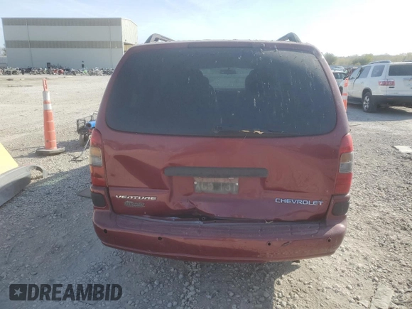 2004 Chevrolet Venture LS z VIN 1GNDX03E34D232151, wystawiony jako Copart lot #77205384 z przebiegiem 151 035 mil mil oraz Szkoda całkowita • Salvage title. Historia ofert i sprzedaży dostępna na DreamBid. Obrazek 6.