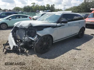 2025 Land Rover Range Rover Velar Dynamic SE with VIN SALYL2EXXSA393426, listed as a Copart auction lot 72162424 with 816 mi miles and Salvage Title. Bid and sale history available at DreamBid. Image 1.