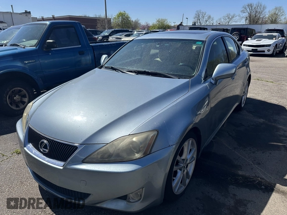 2006 Lexus IS 250 Manual with VIN JTHBK262X65003974, listed as a IAAI auction lot 42076550 with 167,694 mi miles. Bid and sale history available at carsss.com. Image 2.