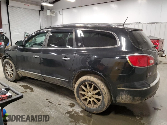 2016 Buick Enclave Leather with VIN 5GAKVBKD6GJ303280, listed as a Copart auction lot 49962345 with 175,435 mi miles and Salvage Title. Bid and sale history available at DreamBid. Image 2.