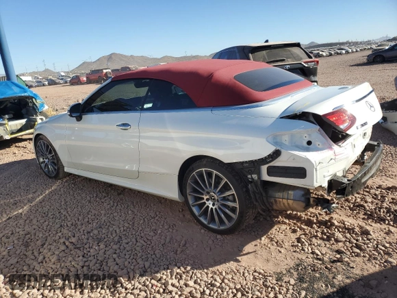 2018 Mercedes-Benz C 300 with VIN WDDWK4JB8JF698762, listed as a Copart auction lot 87129584 with 28,791 mi miles and Salvage Title. Bid and sale history available at DreamBid. Image 2.