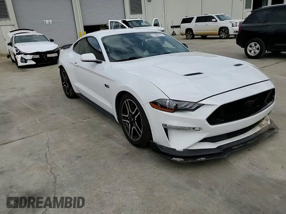 2019 Ford Mustang GT z VIN 1FA6P8CF5K5124975, wystawiony jako Copart lot #51500135 z przebiegiem 52 762 mil mil oraz Szkoda całkowita • Salvage title. Historia ofert i sprzedaży dostępna na DreamBid. Obrazek 10.