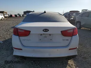 2015 Kia Optima EX with VIN 5XXGN4A76FG427869, listed as a Copart auction lot 47216675 with 159,614 mi miles and Salvage Title. Bid and sale history available at carsss.com. Image 6.