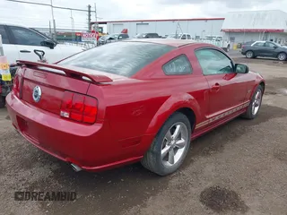 2008 Ford Mustang GT Deluxe with VIN 1ZVHT82H485105101, listed as a IAAI auction lot 42078194 with 142,313 mi miles and . Bid and sale history available at carsss.com. Image 4.