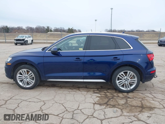 2018 Audi Q5 Prestige with VIN WA1CNAFY2J2062744, listed as a IAAI auction lot 41401459 with 126,097 mi miles. Bid and sale history available at carsss.com. Image 15.