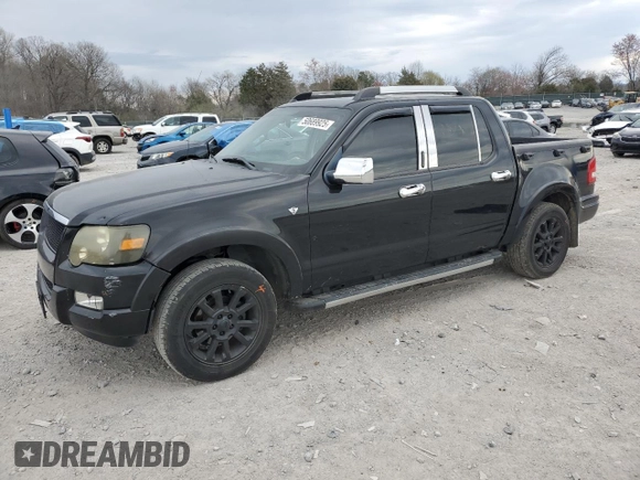 2007 Ford Explorer Sport Trac Limited z VIN 1FMEU33887UA00839, wystawiony jako Copart lot #50689925 z przebiegiem 86 678 mil mil oraz Szkoda całkowita • Salvage title. Historia ofert i sprzedaży dostępna na DreamBid. Obrazek 1.