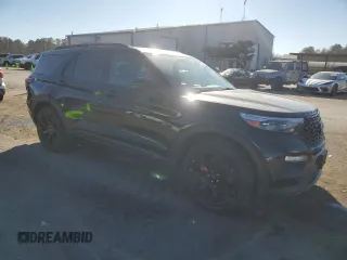 2024 Ford Explorer ST with VIN 1FM5K8GC9RGA19712, listed as a Copart auction lot 86124774 with 50,544 mi miles and Salvage Title. Bid and sale history available at carsss.com. Image 4.