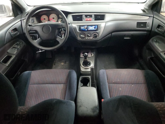2004 Mitsubishi Lancer with VIN JA3AJ66F64U029144, listed as a Copart auction lot 77437234 with 158,049 mi miles and Salvage Title. Bid and sale history available at DreamBid. Image 8.