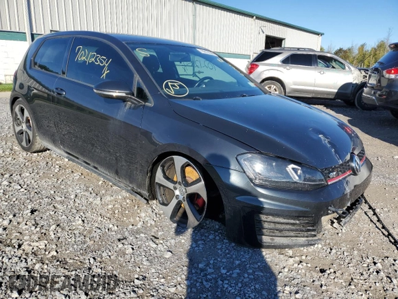 2015 Volkswagen Golf GTI S with VIN 3VWYT7AU5FM074585, listed as a Copart auction lot 70212354 with 60,162 mi miles and Salvage Title. Bid and sale history available at carsss.com. Image 4.