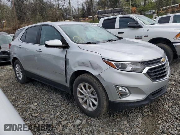 2021 Chevrolet Equinox LT with VIN 3GNAXTEV1MS162263, listed as a Copart auction lot 53458265 with 194,608 mi miles and Clean Title. Bid and sale history available at DreamBid. Image 4.