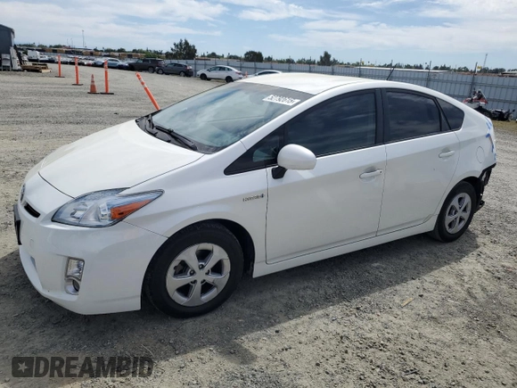 2010 Toyota Prius Four with VIN JTDKN3DU9A1249921, listed as a Copart auction lot 52792615 with 146,099 mi miles and Salvage Title. Bid and sale history available at DreamBid. Image 1.