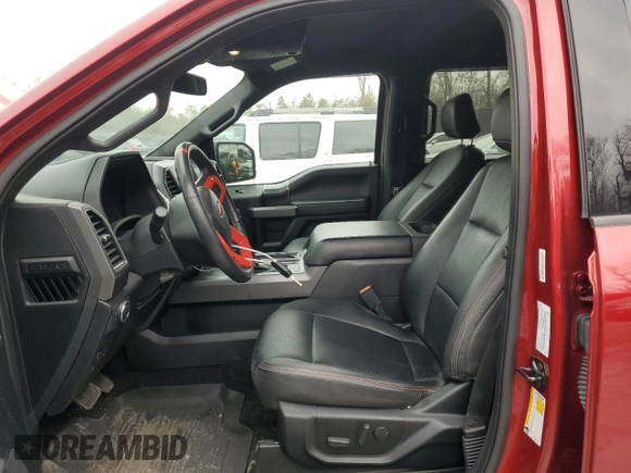 2019 Ford F-150 XL with VIN 1FTEW1EP0KFD31144, listed as a Copart auction lot 46730455 with 48,444 mi miles and Salvage Title. Bid and sale history available at DreamBid. Image 7.