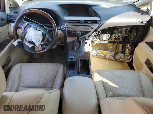 2014 Lexus RX 350 with VIN 2T2BK1BA6EC231721, listed as a Copart auction lot 63310715 with Not provided miles and Salvage title. Bid and sale history available at DreamBid. Image 8.