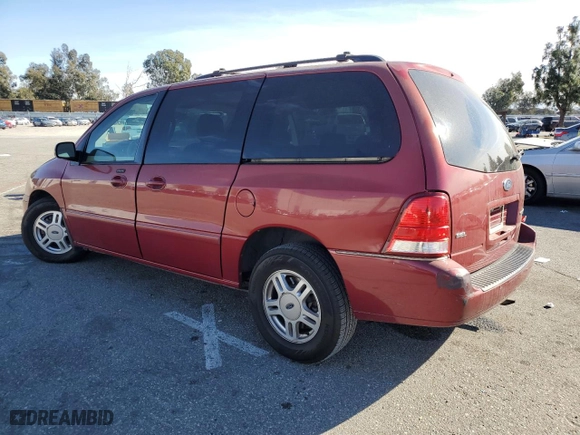 2005 Ford Freestar Wagon SEL with VIN 2FMZA52265BA82186, listed as a Copart auction lot 86738964 with 156,475 mi miles and Salvage Title. Bid and sale history available at carsss.com. Image 2.