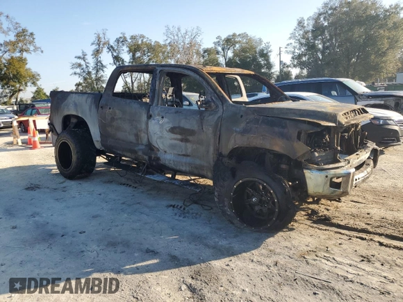 2016 Toyota Tundra 4WD Truck Platinum with VIN 5TFAW5F12GX564556, listed as a Copart auction lot 45842305 with 0 mi miles and Non Repairable. Bid and sale history available at carsss.com. Image 4.