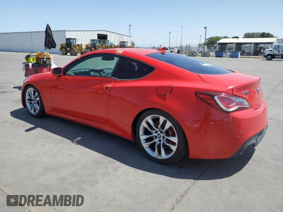 2013 Hyundai Genesis Coupe Premium z VIN KMHHT6KD7DU112883, wystawiony jako Copart lot #57590735 z przebiegiem 104 226 mil mil oraz Szkody całkowita. Historia ofert i sprzedaży dostępna na DreamBid. Obrazek 2.
