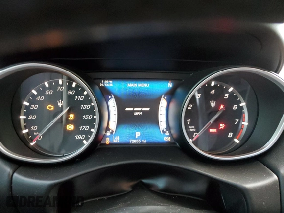 2017 Maserati Levante S with VIN ZN661YUS0HX246145, listed as a Copart auction lot 78274704 with 72,655 mi miles and Salvage title. Bid and sale history available at DreamBid. Image 9.