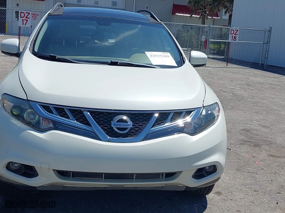 2011 Nissan Murano SL with VIN JN8AZ1MW0BW175478, listed as a IAAI auction lot 42035369 with 138,953 mi miles. Bid and sale history available at carsss.com. Image 6.