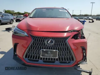 2022 Lexus NX with VIN 2T2GDCAZ0NC002034, listed as a Copart auction lot 86755314 with 0 mi miles and Salvage Title. Bid and sale history available at carsss.com. Image 5.