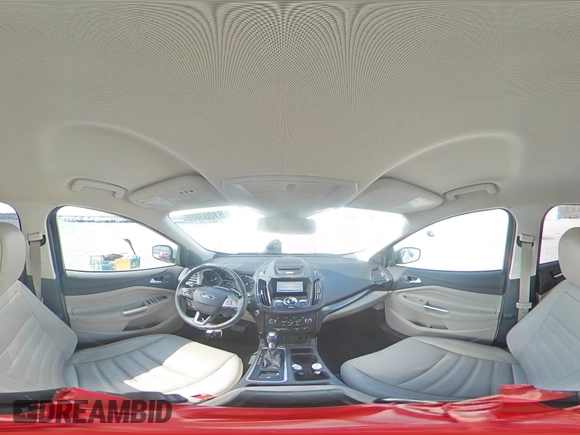 2017 Ford Escape Titanium with VIN 1FMCU0J92HUD75757, listed as a Copart auction lot 51003895 with 119,143 mi miles and Salvage Title. Bid and sale history available at DreamBid. Image 14.