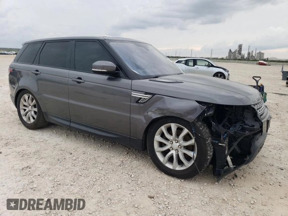2016 Land Rover Range Rover Sport HSE with VIN SALWR2PF9GA115456, listed as a Copart auction lot 50911715 with 106,207 mi miles and Clean Title. Bid and sale history available at DreamBid. Image 4.