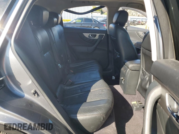 2014 Infiniti QX70 with VIN JN8CS1MW2EM413392, listed as a Copart auction lot 42974095 with 192,020 mi miles and Salvage Title. Bid and sale history available at carsss.com. Image 11.