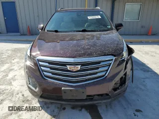 2017 Cadillac XT5 Luxury FWD with VIN 1GYKNBRS0HZ219259, listed as a Copart auction lot 47556415 with 50,946 mi miles and Salvage Title. Bid and sale history available at carsss.com. Image 5.