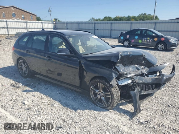 2014 BMW 3 Series 328d xDrive with VIN WBA3K5C56EKT33677, listed as a Copart auction lot 70003954 with 202,448 mi miles and Salvage title. Bid and sale history available at DreamBid. Image 4.