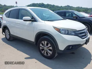 2013 Honda CR-V EX-L z VIN 5J6RM4H74DL037619, wystawiony jako IAAI lot #42471464 z przebiegiem 105 233 mil mil oraz . Historia ofert i sprzedaży dostępna na DreamBid. Obrazek 1.