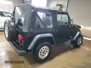 1998 Jeep Wrangler SE with VIN 1J4FY29P2WP711675, listed as a Copart auction lot 50790335 with 163,928 mi miles and Salvage Title. Bid and sale history available at carsss.com. Image 3.