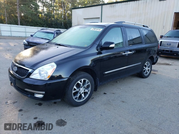 2014 Kia Sedona EX with VIN KNDMH4C71E6574136, listed as a Copart auction lot 72901614 with 115,516 mi miles and Salvage Title. Bid and sale history available at carsss.com. Image 1.