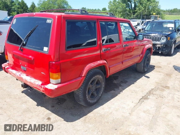 1999 Jeep Cherokee Sport with VIN 1J4FT68S1XL504294, listed as a IAAI auction lot 42509063 with 225,661 mi miles and . Bid and sale history available at DreamBid. Image 4.