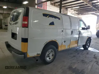 2012 Chevrolet Express Cargo with VIN 1GCZGTBG4C1169550, listed as a Copart auction lot 56743465 with 172,389 mi miles and Salvage title. Bid and sale history available at DreamBid. Image 3.