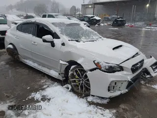 2021 Subaru WRX STI with VIN JF1VA2S6XM9809772, listed as a IAAI auction lot 40922329 with 50,435 mi miles. Bid and sale history available at carsss.com. Image 1.