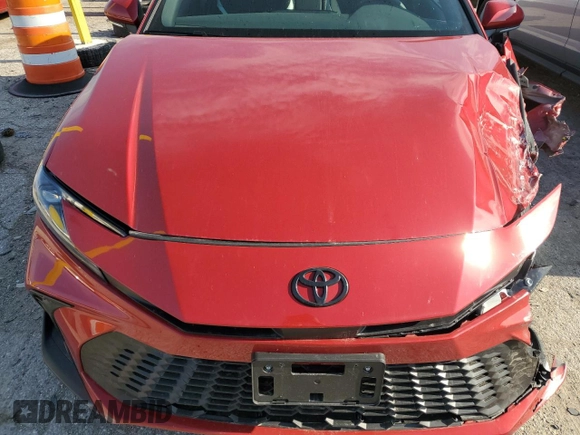 2025 Toyota Camry LE с VIN 4T1DBADK3SU015225, выставлен на аукционе Copart как лот 54146775 с пробегом 5 478 миль миль и Списание • Salvage title. История ставок и продаж доступна на DreamBid. Изображение 11.