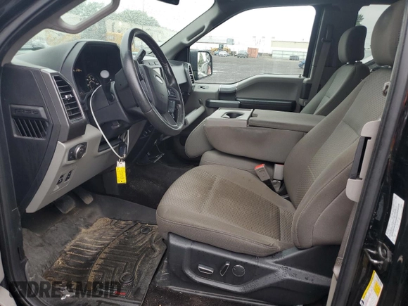2018 Ford F-150 XL with VIN 1FTEX1EP8JFB61160, listed as a Copart auction lot 59914935 with 97,564 mi miles and Salvage title. Bid and sale history available at DreamBid. Image 7.